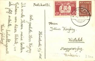 1935 Hämekoski (Laatokan Karjala), Aktiebolag / Karelia Wood, forest industry company's board m...