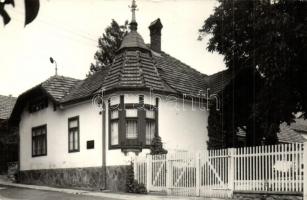 7 db MODERN és RÉGI magyar városképes lap: Zebegény / 7 modern and pre-1945 Hungarian town-view post...