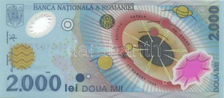 Románia 1999. 2000L (3x) "Napfogyatkozás" egymásutáni sorszámmal T:I