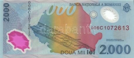 Románia 1999. 2000L (3x) "Napfogyatkozás" egymásutáni sorszámmal T:I