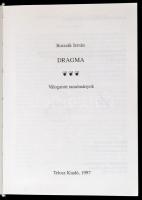 Borzsák István: Dragma. Válogatott tanulmányok. Bp.,1997, Telosz Kiadó. Kiadói kartonált papírkötés,...