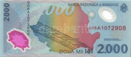 Románia 1999. 2000L (3x) "Napfogyatkozás" egymásutáni sorszámmal T:I