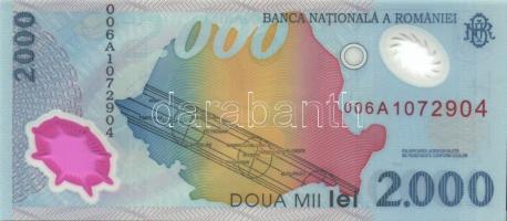 Románia 1999. 2000L (3x) "Napfogyatkozás" egymásutáni sorszámmal T:I