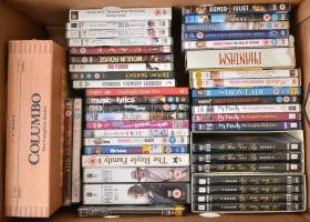 300 db műsoros DVD lemezből álló film gyűjtemény. 1960-as évektől napjainkig népszerű filmek, soroza...