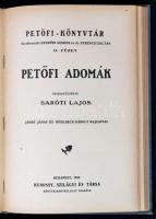 Petőfi-Könyvtár I-II. (Egy kötetben):
I. Kéry Gyula: Friss nyomon. 
II. Petőfi adomák. Összegyűjtö...