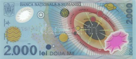 Románia 1999. 2000L (4x) "Napfogyatkozás" egymásutáni sorszámmal T:I