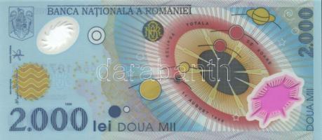 Románia 1999. 2000L (4x) "Napfogyatkozás" egymásutáni sorszámmal T:I