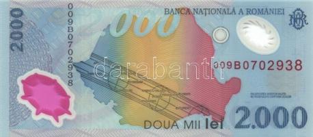 Románia 1999. 2000L (2x) "Napfogyatkozás" egymásutáni sorszámmal T:I