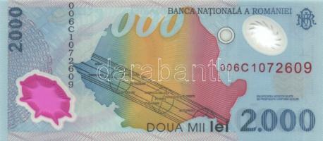 Románia 1999. 2000L (2x) "Napfogyatkozás" egymásutáni sorszámmal T:I