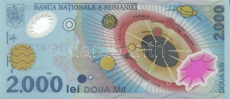 Románia 1999. 2000L (2x) "Napfogyatkozás" egymásutáni sorszámmal T:I