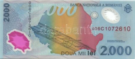 Románia 1999. 2000L (2x) "Napfogyatkozás" egymásutáni sorszámmal T:I