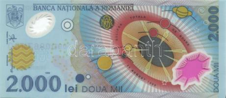 Románia 1999. 2000L (2x) "Napfogyatkozás" egymásutáni sorszámmal T:I