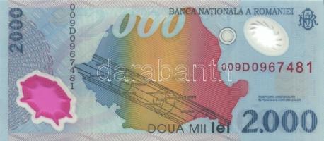 Románia 1999. 2000L (2x) "Napfogyatkozás" egymásutáni sorszámmal T:I