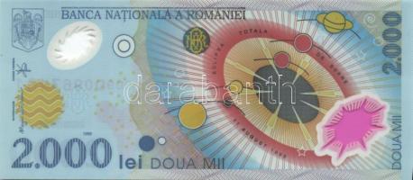 Románia 1999. 2000L (2x) "Napfogyatkozás" egymásutáni sorszámmal T:I