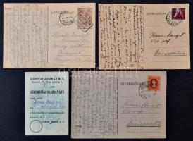 cca 1940 Egy Kováts Margit sz 1907. nevű iparművész leckekönyve + neki írt levelek