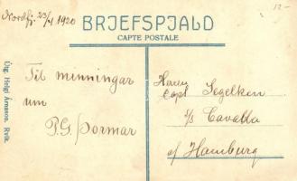 1920 Ríkisskjaldarmerki Íslands / Coat of arms of Iceland. Helgi Árnason