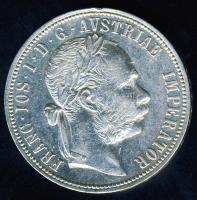 Ausztria 1887. 1Fl Ag T:2/2-