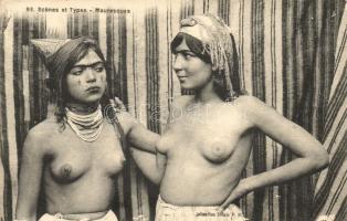 Scenes et Types 93. Mauresques / Nude Moroccan women, folklore