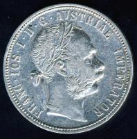 Ausztria 1884. 1Fl Ag T:2/2-