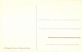 Budapest II. Csalogány utca; kapható Franzoso Károly üzletében