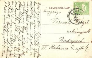 1912 Balatonszárszó, Villa sor. Müller Samu kiadása (EK)