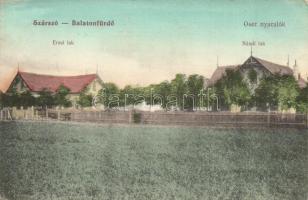 1913 Balatonszárszó, Villa sor. Müller Samu kiadása