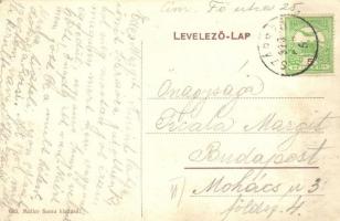 1913 Balatonszárszó, Villa sor. Müller Samu kiadása