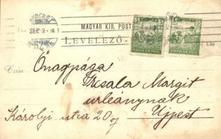 1896 Budapest, Ezredéves Kiállítás megnyitási ünnepélye / Eröffnungsfeier  (EK)