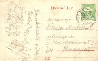 Pécel, Eckert nyaraló. özv. Keiner Bernátné kiadása