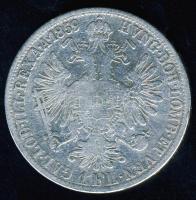 Ausztria 1859A 1Fl Ag T:3/3-