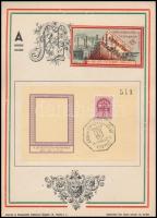 1941 2 emléklap propaganda bélyegekkel