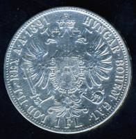 Ausztria 1891. 1Fl Ag T:3/3+