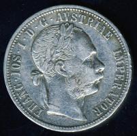 Ausztria 1878. 1Fl Ag T:3/3+