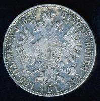 Ausztria 1878. 1Fl Ag T:3/3+