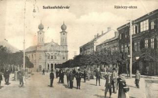 1906 Székesfehérvár, Rákóczi utca, neológ izraelita templom, zsinagóga (EB)