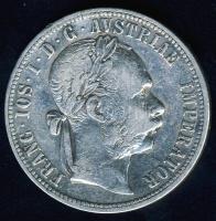 Ausztria 1883. 1Fl Ag T:3/3+