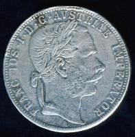 Ausztria 1868A 1Fl Ag T:3/3- ph.