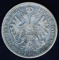 Ausztria 1873. 1Fl Ag T:3/3-