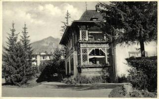 Tátraszéplak, Weszterheim, Tatranska Polianka; Sanatorium Dr. Guhra / Dr. Guhr szanatórium / sanatorium. Foto Titzian (EK)