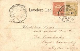 1905 Pozsony, Pressburg, Bratislava; Partien aus der Schlossruine / Várromok / castle ruins (fa)