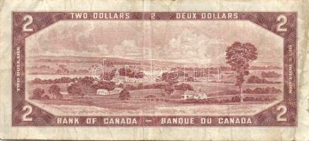 Kanada 1954. 2$ + 1967. 1$ T:III