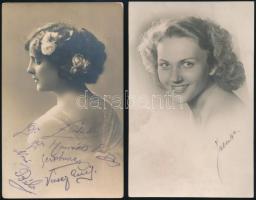 Lányokat ábrázoló fotók, 5 db fotó, 14×9 cm