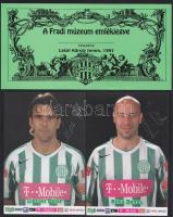 21 db sporttal, főleg a Fradival kapcsolatos nyomtatvány