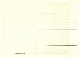 Horthy Miklós. Nemzetiszocialista-ellenes gúnyos karikatúra / Hungarian sympathizer of the Nazis. WW...