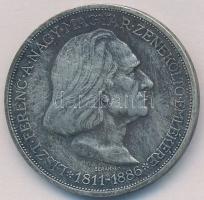 1936. 2P Ag Liszt Ferenc T:2 patina  Adamo P7.3