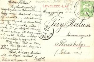 1911 Székesfehérvár, színház, Berveiler János szabó üzlete