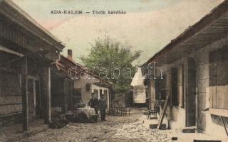 Ada Kaleh, Török kávéház / Turkish café (kis szakadás / small tear)