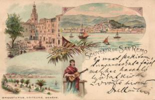 1898 San Remo Litho