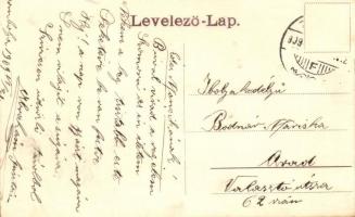 1909 Zsombolya, Hatzfeld, Jimbolia; Gróf Csekonics Csitó kastélya / castle