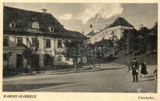 Marosvásárhely, Targu Mures; Vár, utcakép, üzlet / castle, street view, shop (EK)